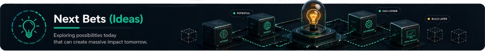 Next Bets (Ideas)